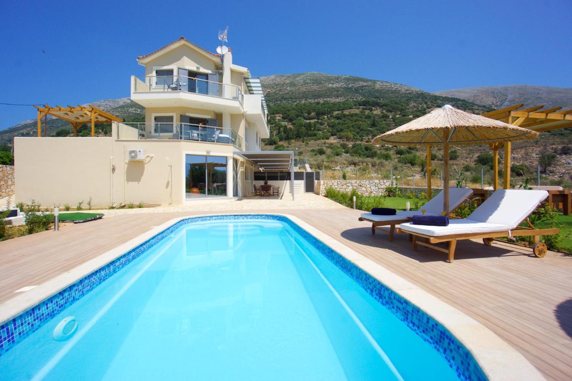 Kefalonia Horizon Villas Agia Efimia エクステリア 写真