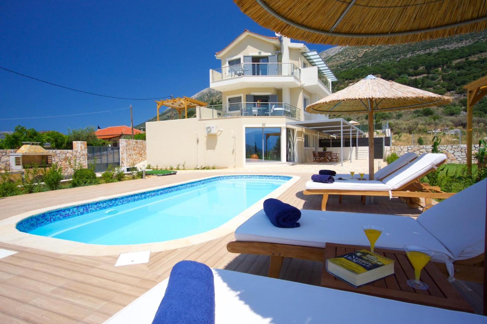 Kefalonia Horizon Villas Agia Efimia エクステリア 写真