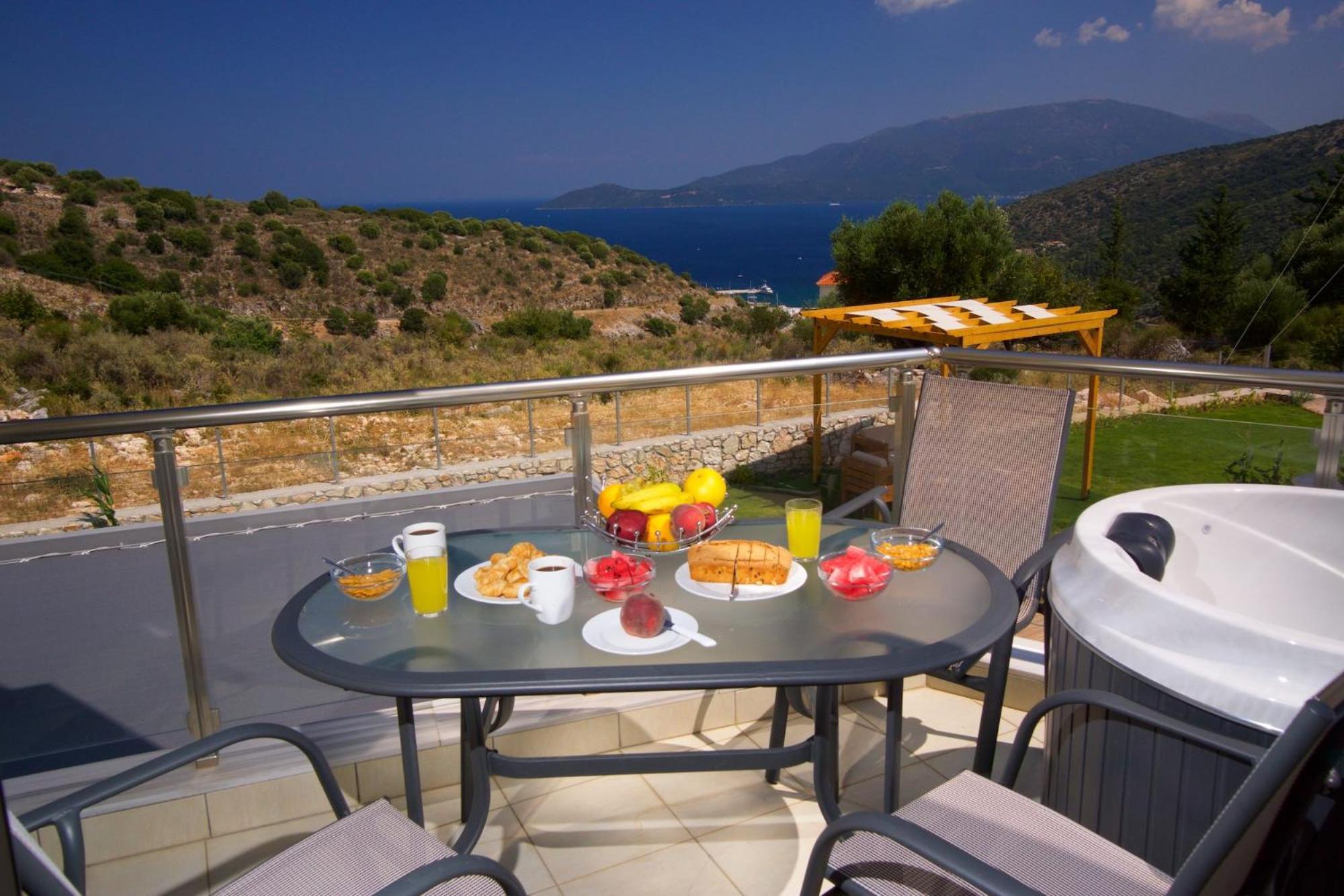 Kefalonia Horizon Villas Agia Efimia エクステリア 写真