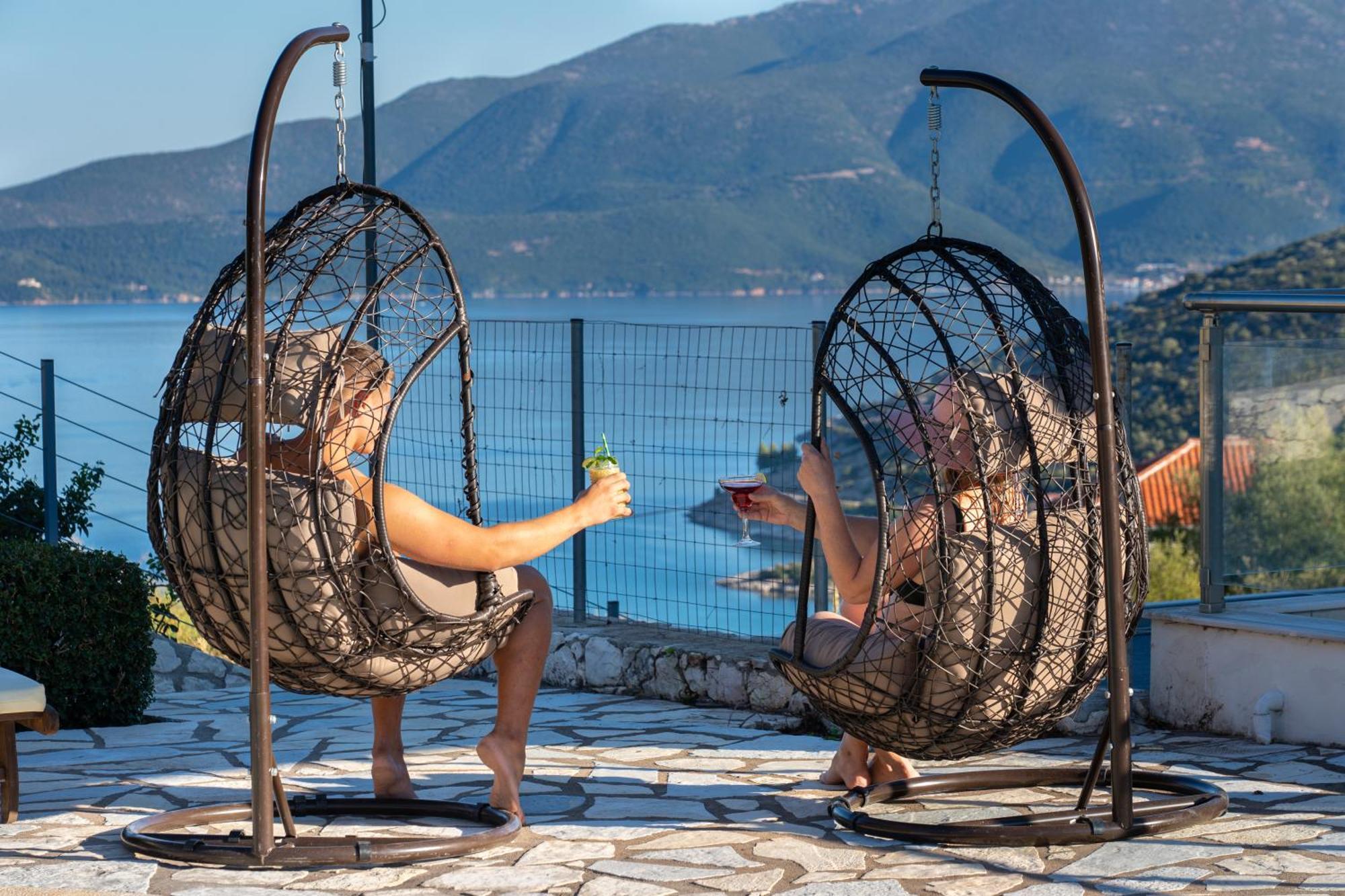 Kefalonia Horizon Villas Agia Efimia エクステリア 写真